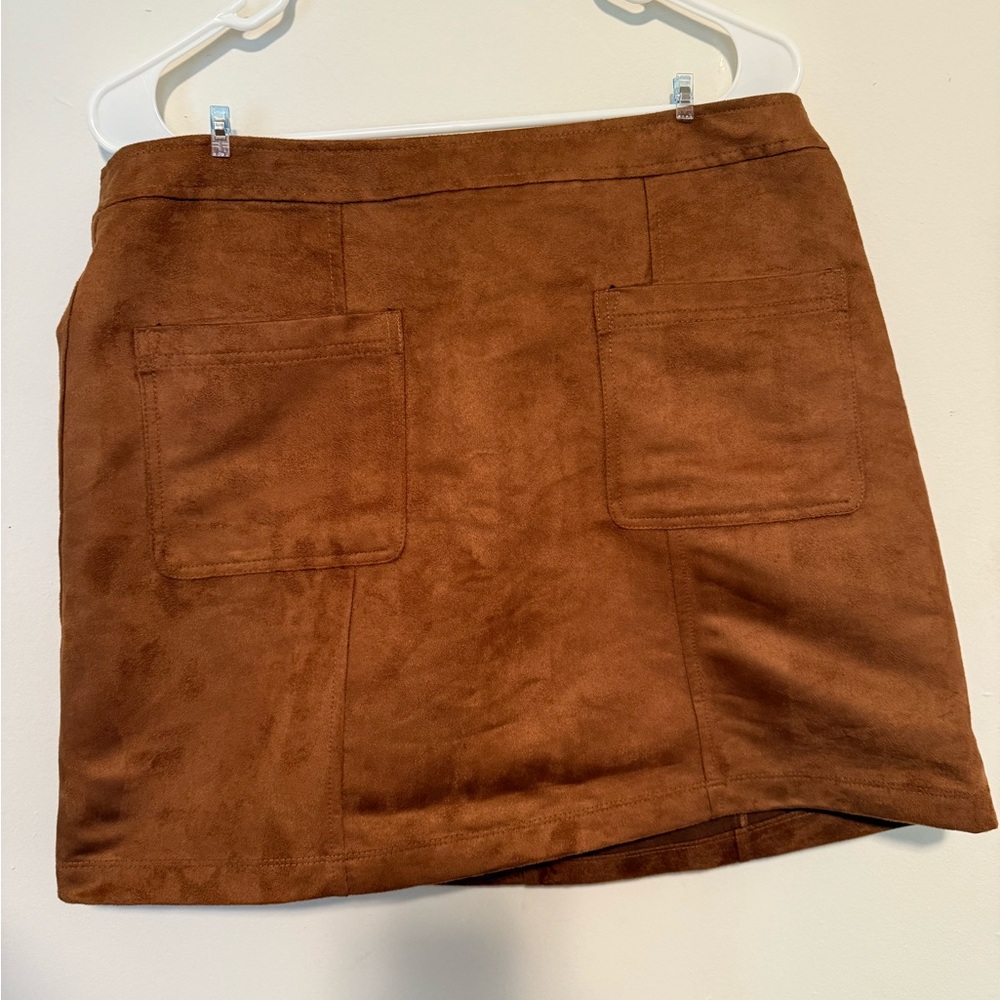 Old Navy Brown Cargo Mini Skirt